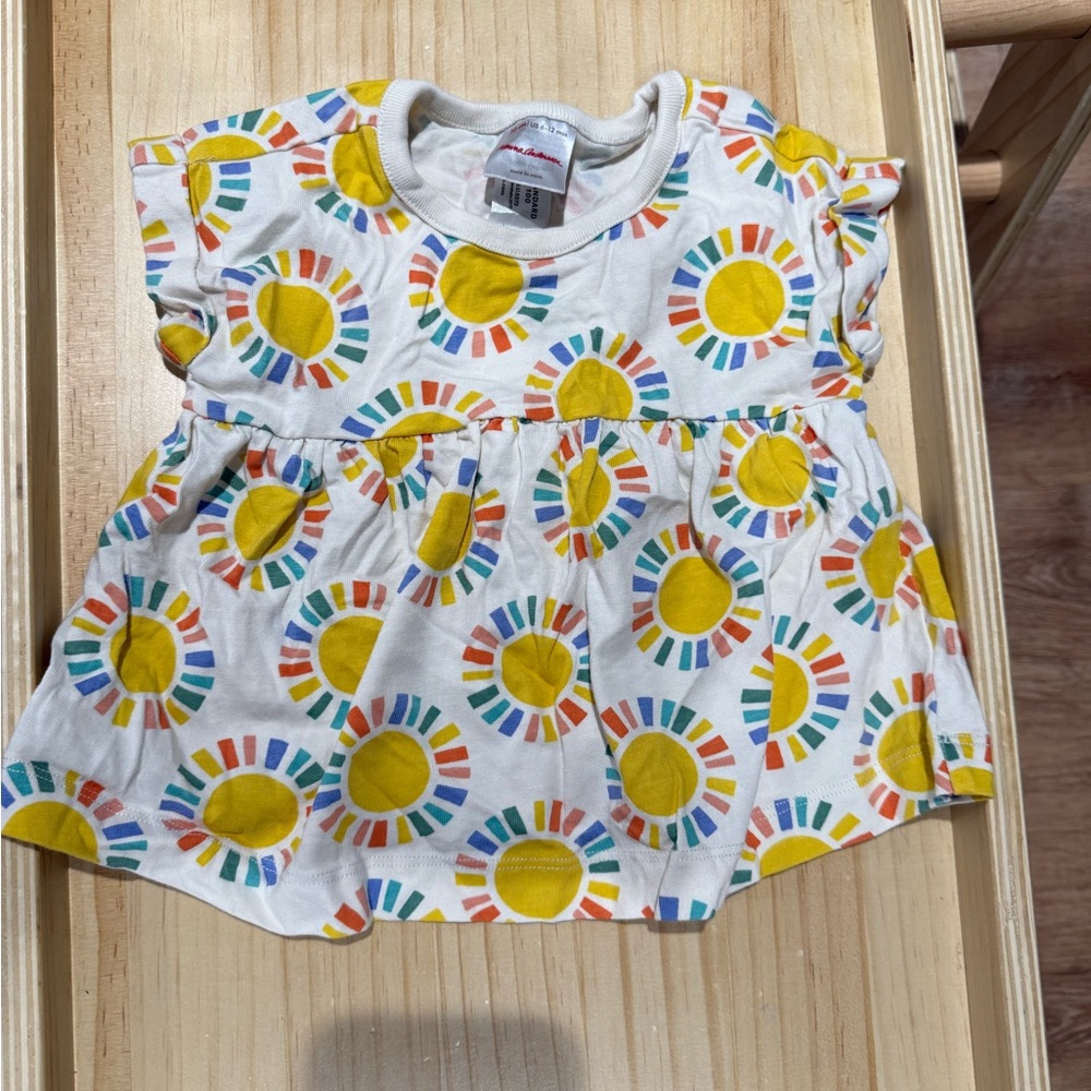 Hanna Anderson Baby Tunic Top & Shorts Set